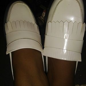 Cream colored Oxfords